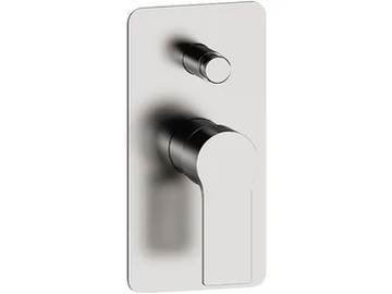 ENERGY - Recessed chromed brass shower mixer with diverter by Remer Rubinetterie - view 2